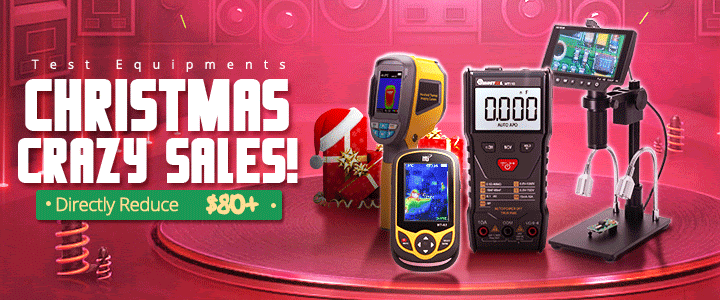 Test Equipments Christmas Crazy Sales