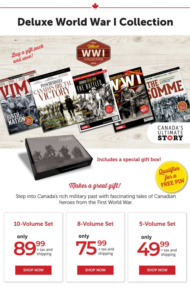 Canada's Ultimate Story - World War I Collection