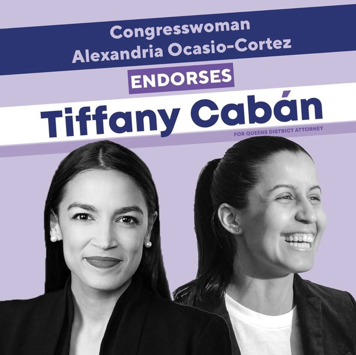 AOC endorses Tiffany Cabán!
