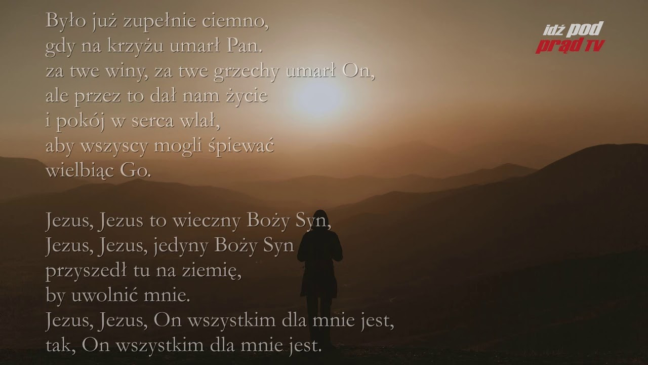 Jezus, On wszystkim dla mnie jest- polska piosenka chrześcijańska - CDA