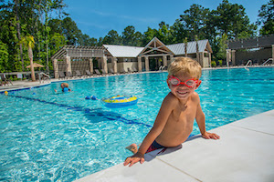 Carolina Park's Residents Club with pool