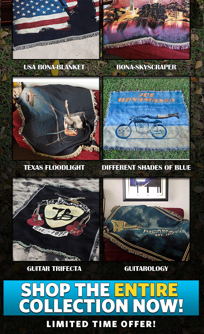 Get the latest deals on Bonamassa merch here!