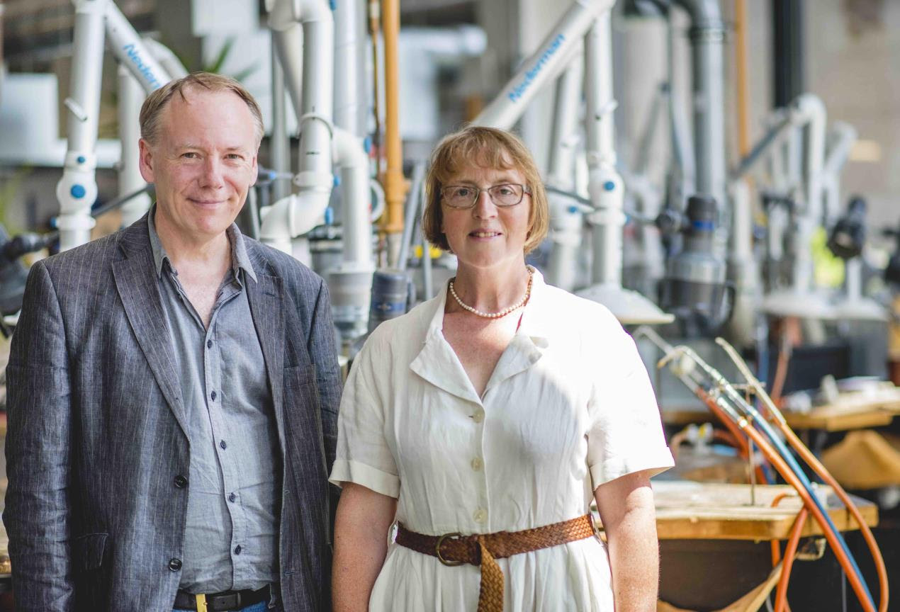 David Noyce and Dr Sue Brownlow, Chair and Deputy Chair of Governors