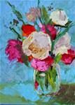 Mother's Day Bouquet, Contemporary Floral Paintings by Arizona Artist Amy Whitehouse - Posted on Saturday, March 21, 2015 by Amy Whitehouse
