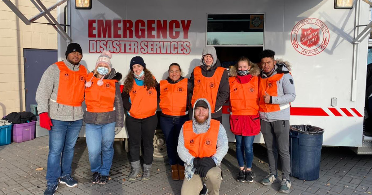 Salvation Army's EDS team photo