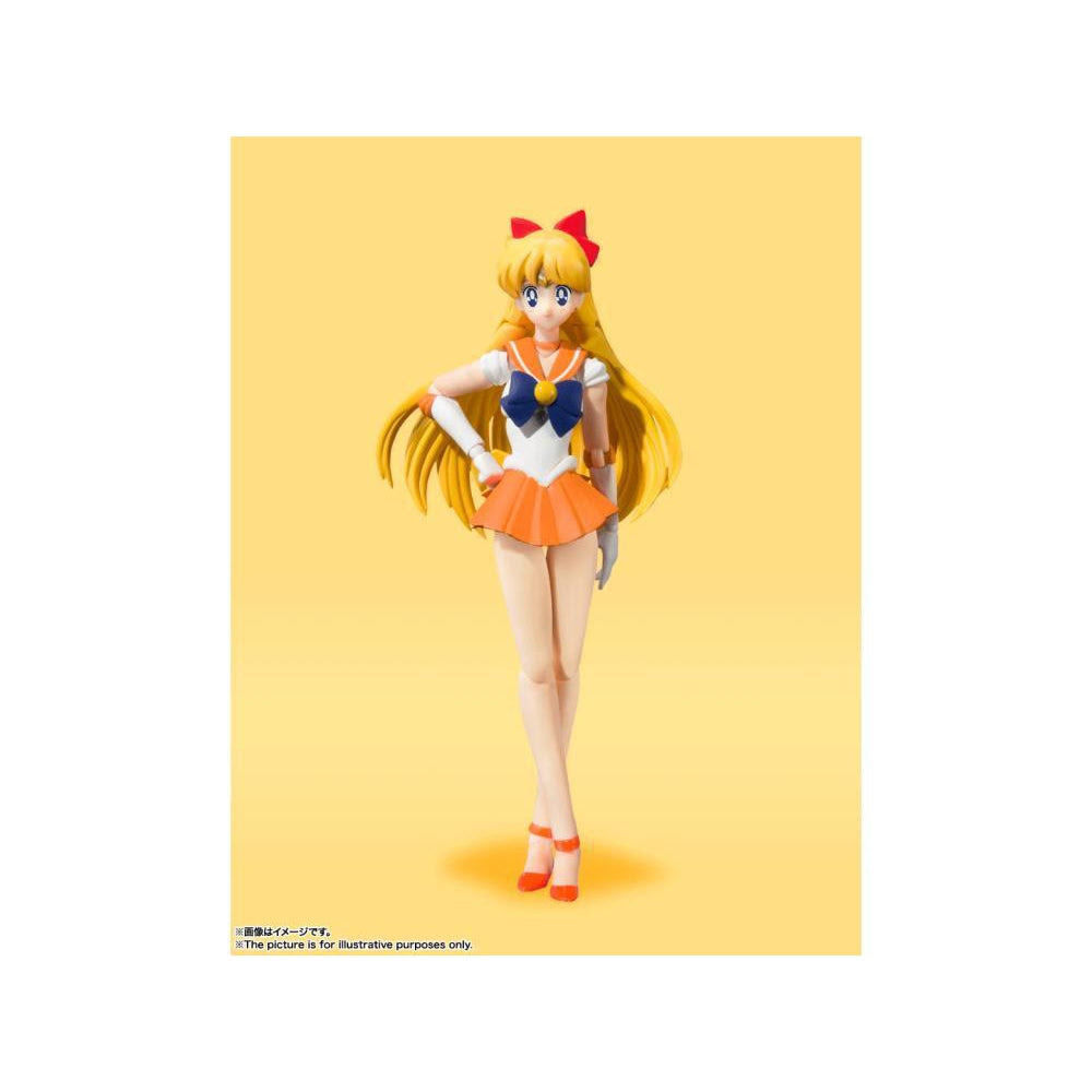 Image of Pretty Guardian Sailor Moon Sailor Venus Animation Color Edition SH Figuarts Action Figure - NOVEMBER 2020