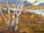 Marsh Birches - Posted on Friday, December 5, 2014 by Mary Byrom