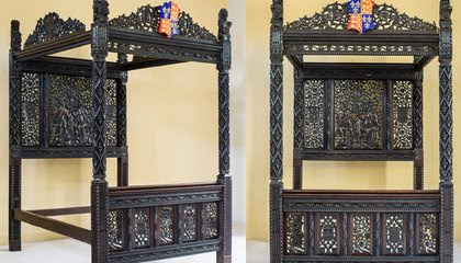 Henry VII’s Marriage Bed May Have Spent 15 Years in a British Hotel’s Honeymoon Suite image