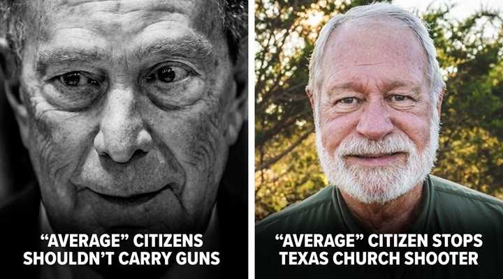Bloomberg Dismisses Texas Hero, Insists It Wasn’t His “Job” to Have a Gun or Decide to Shoot