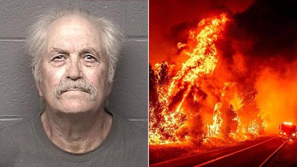 Elderly Man Charged with Setting California Fire — Dems Blamed It on 'Climate Change'