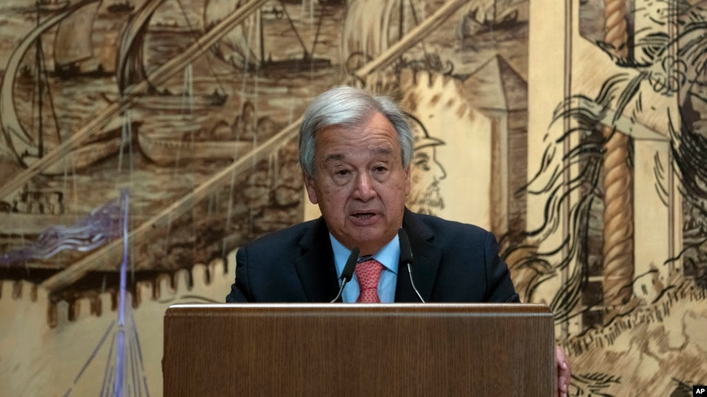 Tổng thư ký Liên Hiệp Quốc Antonio Guterres.