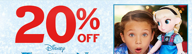 20% off Disney Frozen