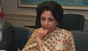 Maleela Lodhi of Pakistan Promotes the “Palestinians” and the 1949 Armistice Lines