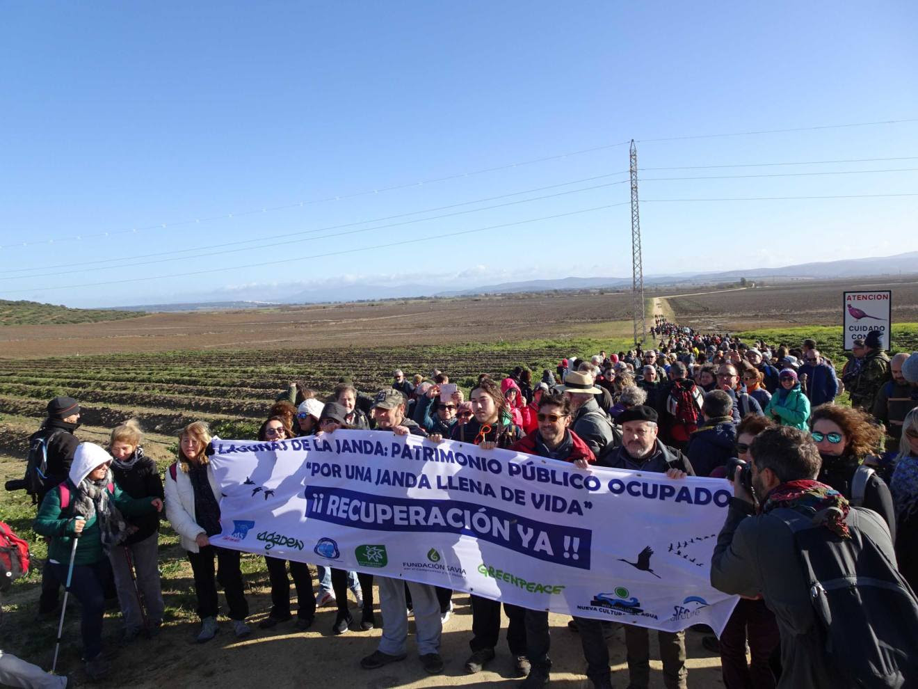 Fincas andaluzas cobran
millones de la PAC por ocupar
una laguna desecada de
titularidad pública