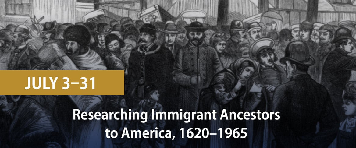 Researching Immigrant Ancestors email