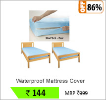 100% Waterproof Mattress Cover - 3 Size Options