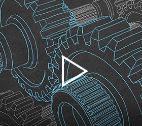 Free Video: Hand drawing on blackboard and animated gear transmission.– stock footage</p><p>