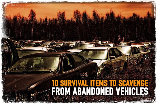 10 Survival Items to Scavenge from Abandoned Vehicles