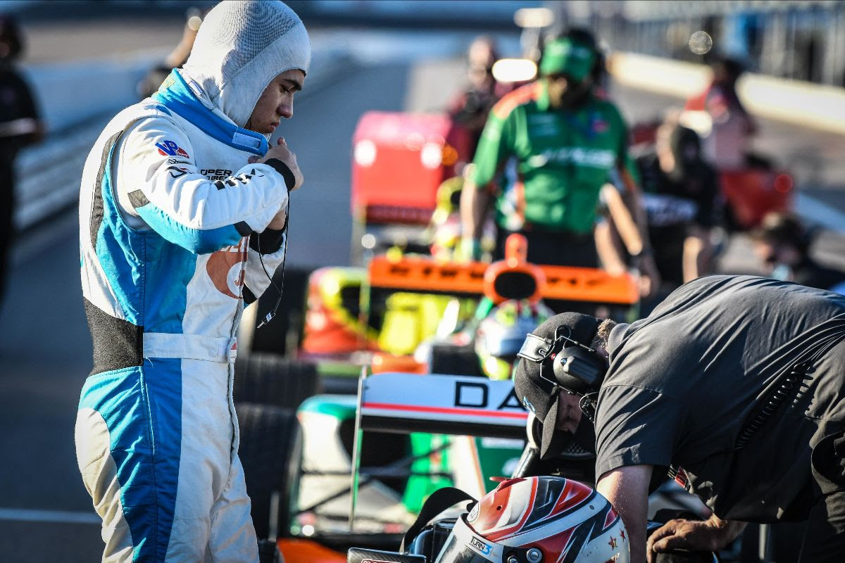 Danial Frost Prepares to Race at World Wide Technology Raceway
