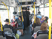 Sex-segregated bus in Jerusalem