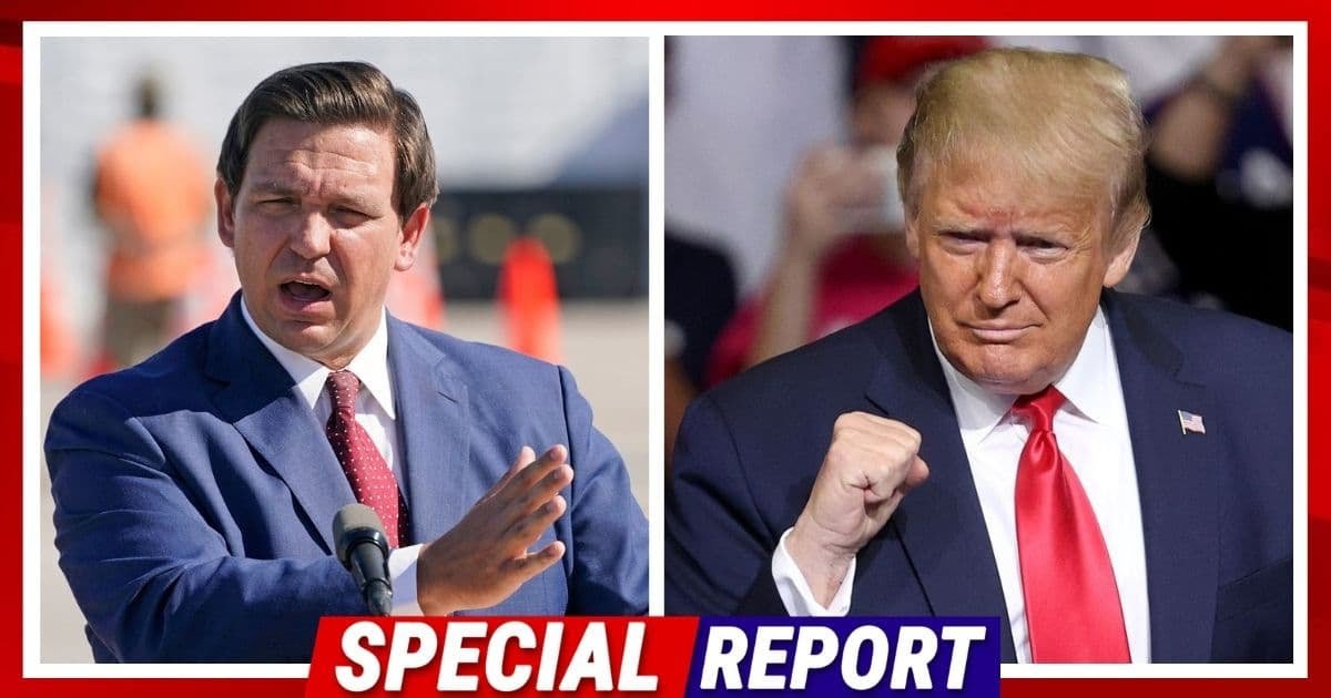 Trump Predicts Epic Battle With DeSantis - Then He Makes A Stunning Admission
