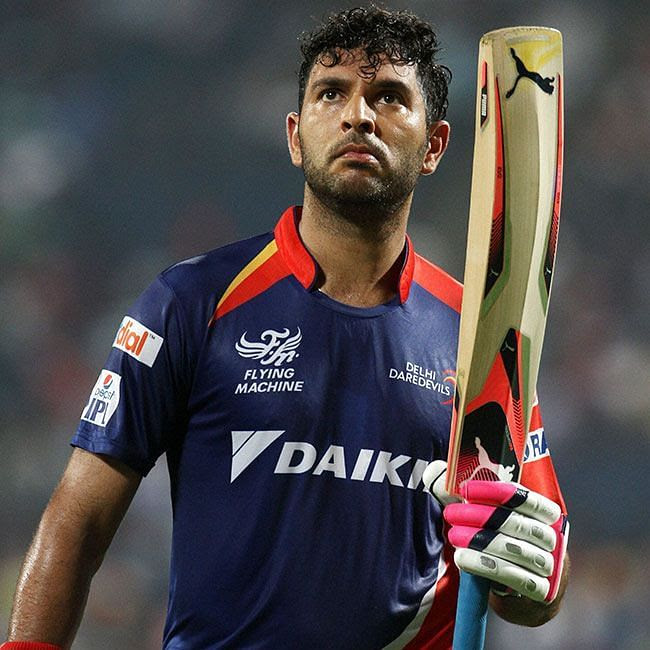 Yuvi played for Delhi Daredevils in the 8th edition of IPL.