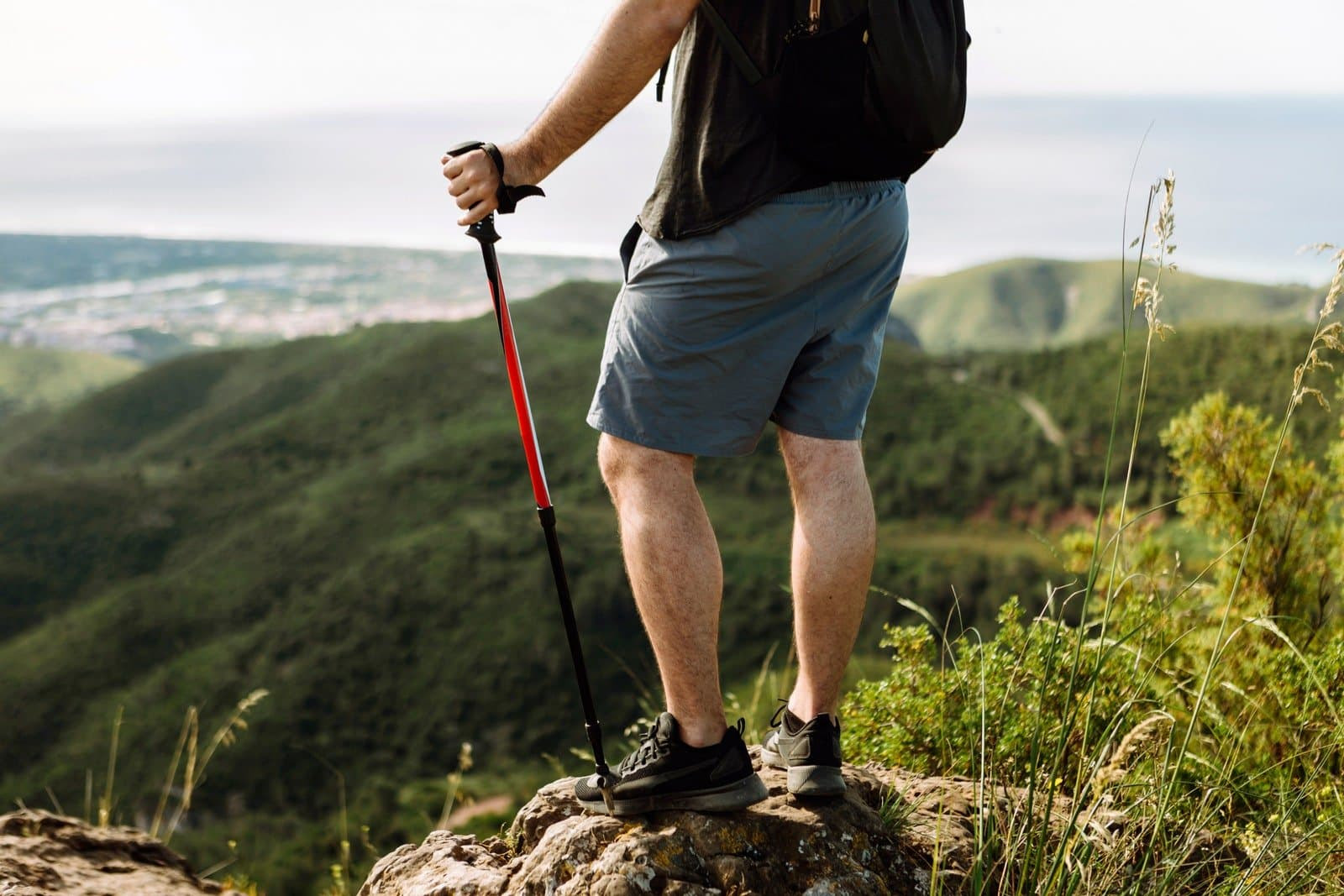 Man hiking