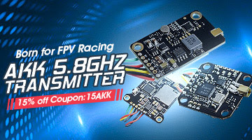 AKK Transmitter Born for FPV Racing