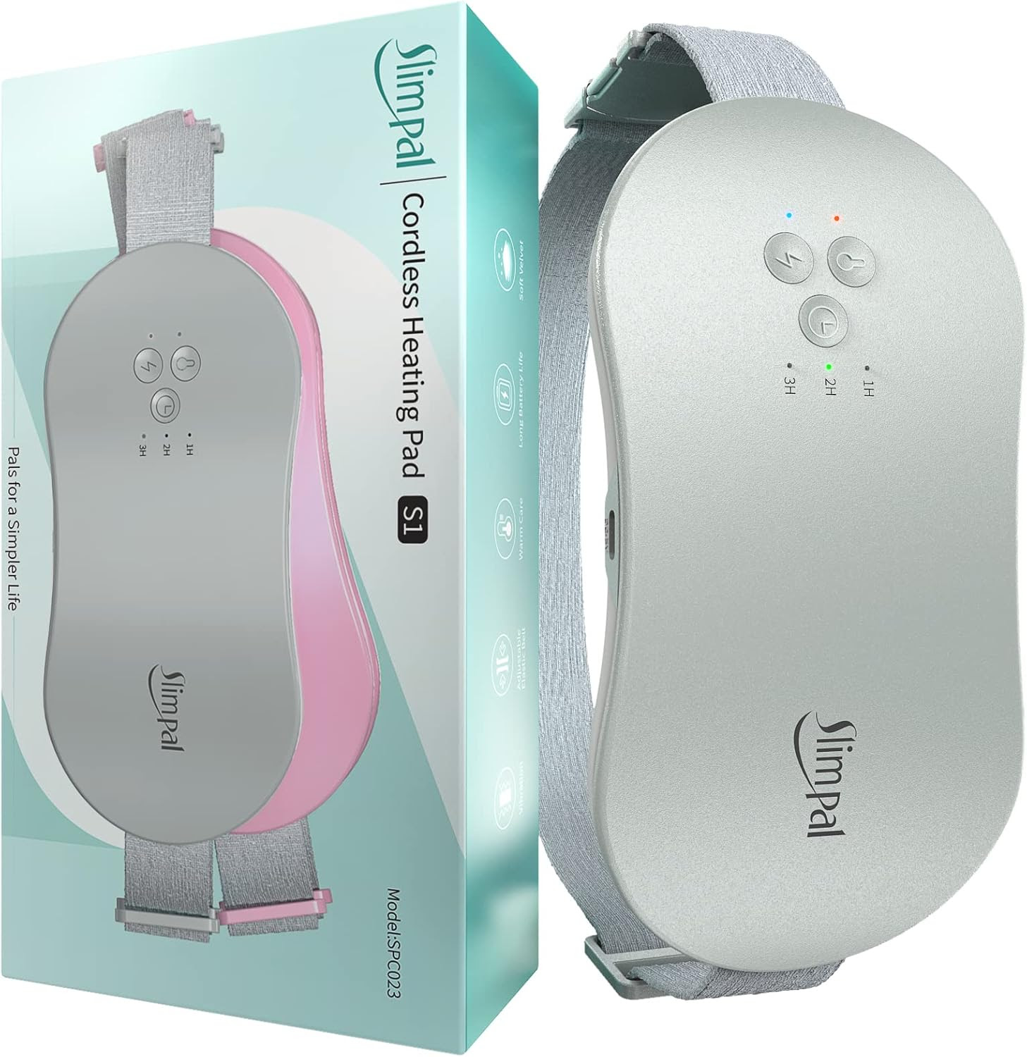 Portable Menstrual Heating Pad with Timer & Massager India | Ubuy