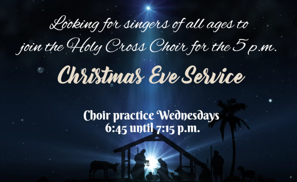 Christmas Eve Choir – Holy Cross Lutheran Church