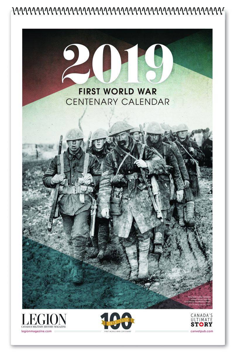 2019 First World War Centenary Calendar