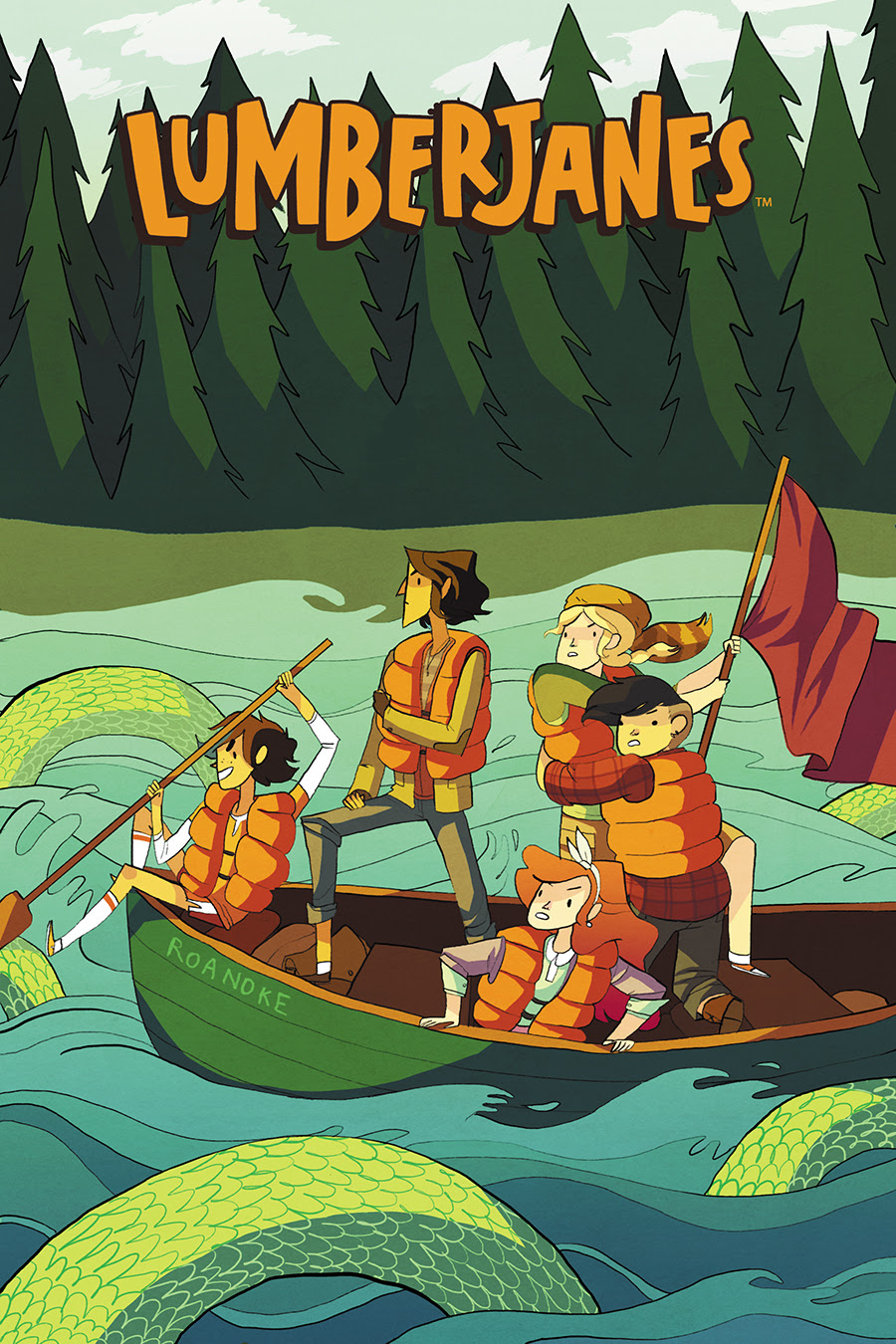 LUMBERJANES #2 Cover A by Noelle Stevenson