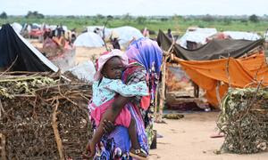 Беженцы из Судана в Чаде.