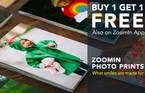 Zoomin Bogo : Buy 1 get 1 free on all Photo Print Sizes