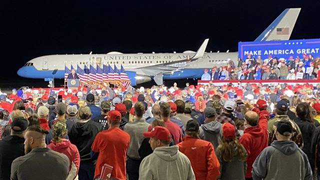 Comício de Trump em Wisconsin