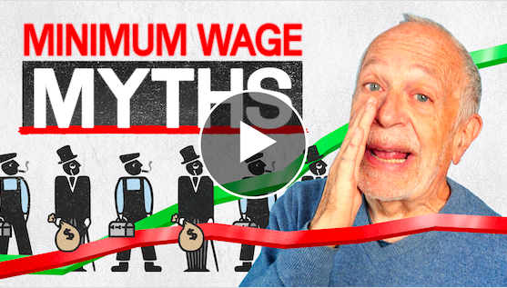 Photo: Robert Reich: Headline: Minimum Wage Myths