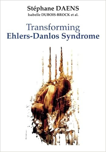 An artsy illustration of a human bowing down on the ground. Text: Transforming Ehlers-Danlos Syndrome