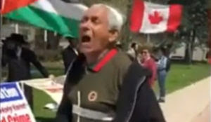 Canada: 74-year-old Muslim screams “Hitler, please come back and kill all the Jews” at Toronto Walk with Israel