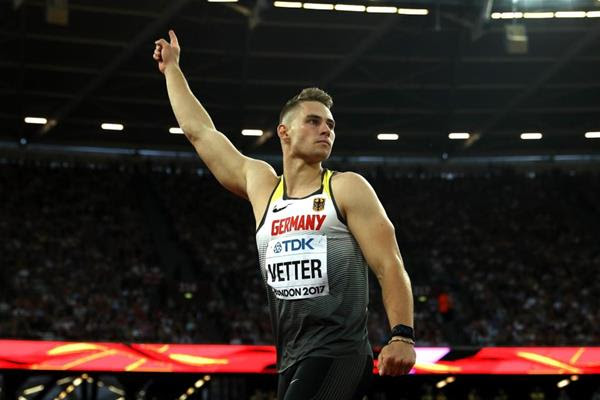 Johannes Vetter in the javelin at the IAAF World Championships London 2017 (Getty Images)