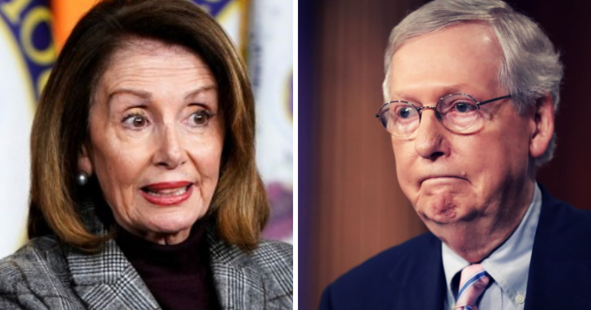Conspiracy Crazed Pelosi Suggests McConnell Is Working For Russia