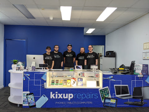 Kixup Repairs Mount Isa store and team