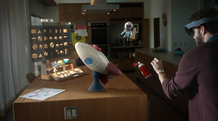 Windows Holográfico: criar novos projetos (Foto: Reprodução/Barbara Mannara)