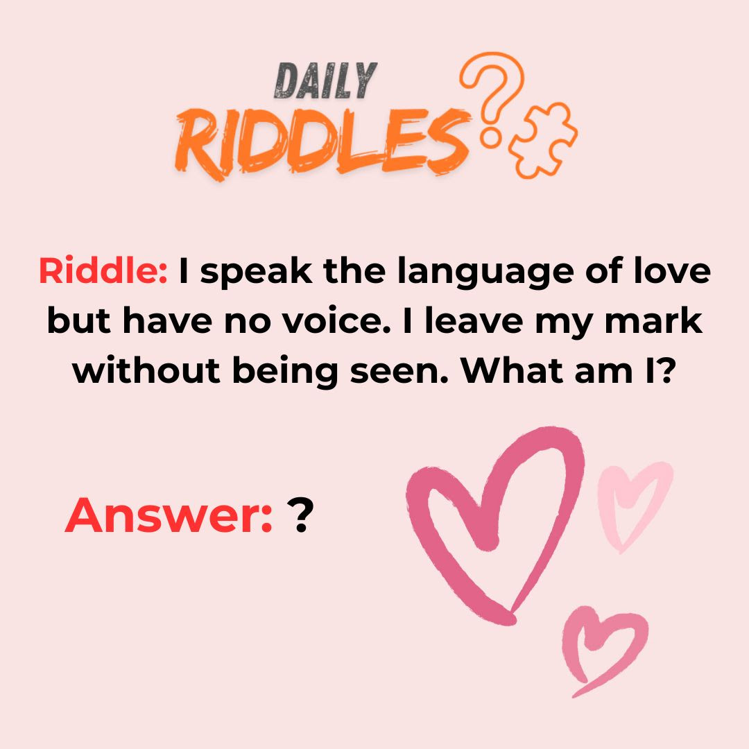 Valentine Riddles 1