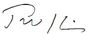 Signature of Senator Tim Kaine