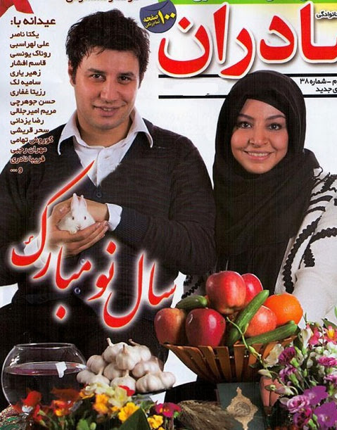 دو عکس دیدنی از جواد عزتی در کنار همسرش