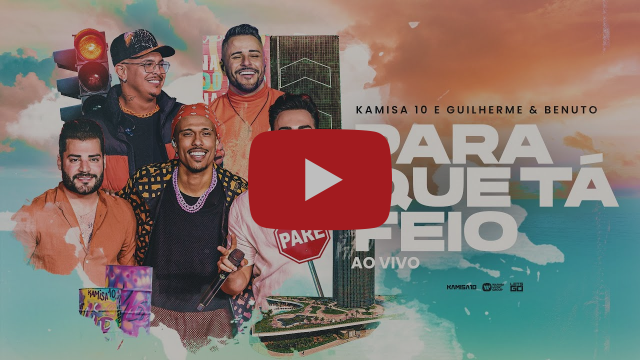Misturando pagode com sertanejo, Kamisa 10 e Guilherme & Benuto se unem em  feat inédito