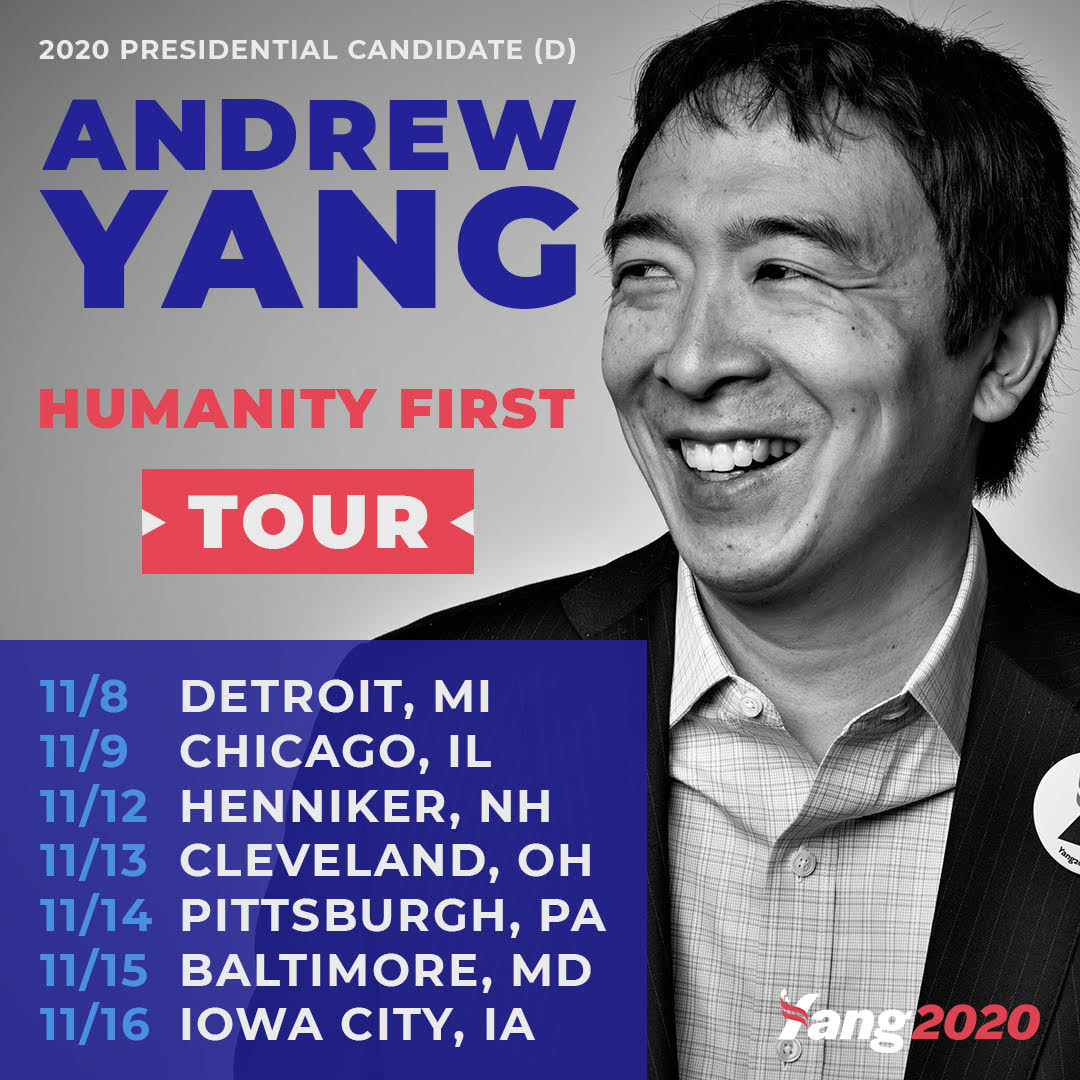 Detroit is the Future - Andrew Yang for President1080 x 1080