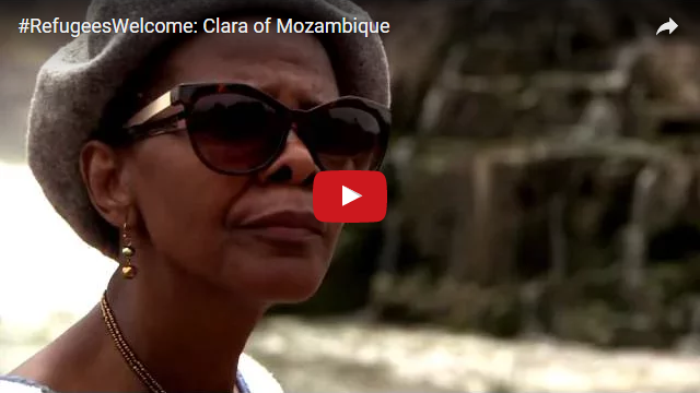YouTube Embedded Video: #RefugeesWelcome: Clara of Mozambique YouTube Embedded Video: #RefugeesWelcome: Clara of Mozambique