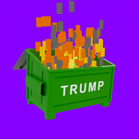 Dumpster fire.