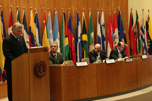 Cuba es reconocida por la FAO por su lucha contra el hambre.